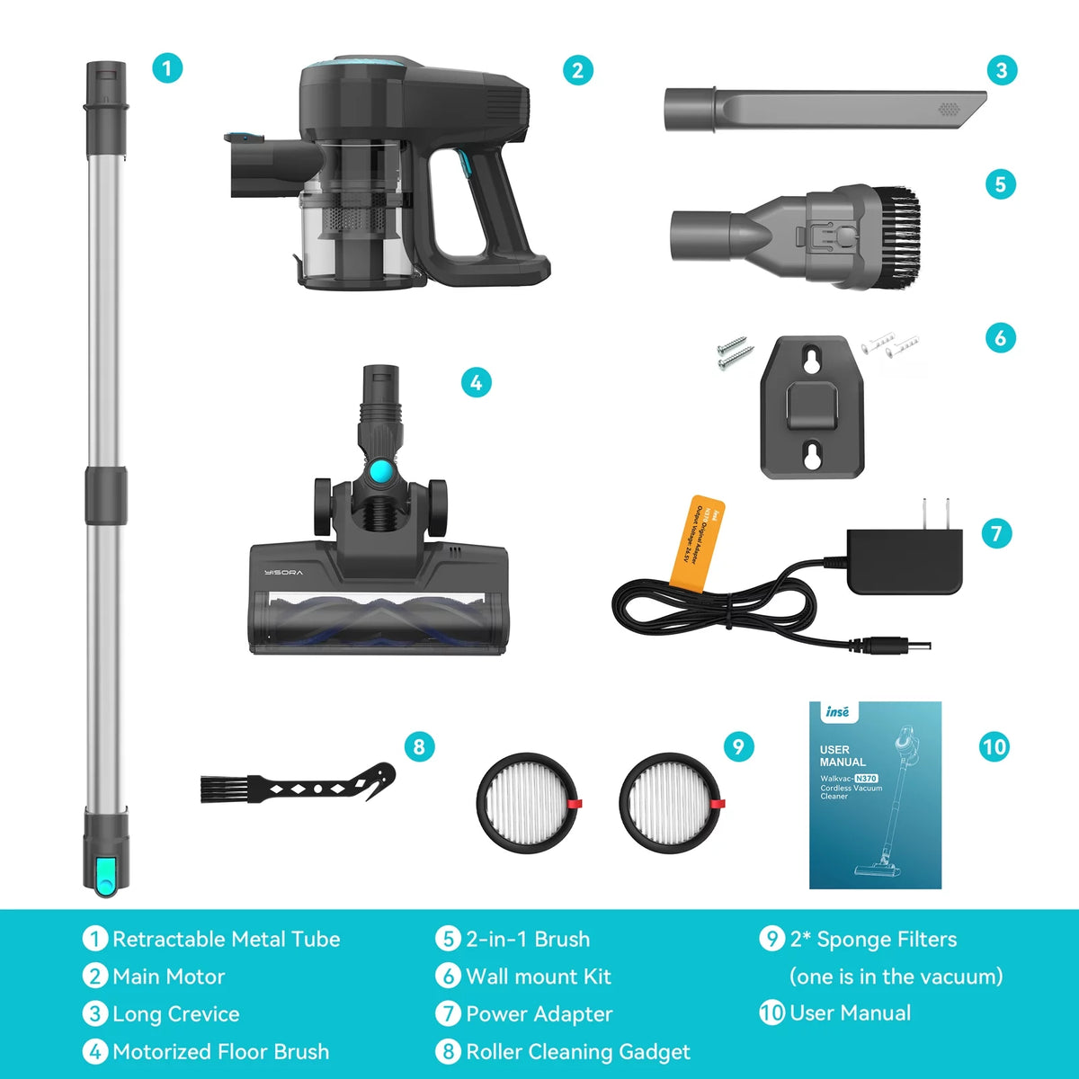 Cordless Stick Vacuum 20kPa W5314