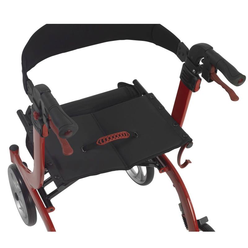 Red Rollator Walker J1774