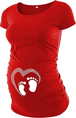Pack of 3 Maternity Shirts with Ruched Sides A3316