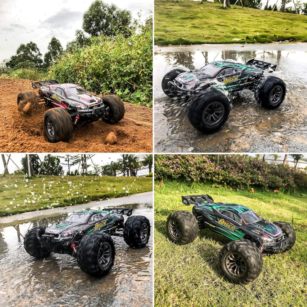 1:16 Scale 4x4 Remote Control Car, 40+ KM/H Waterproof Off-Road RC Truck C122