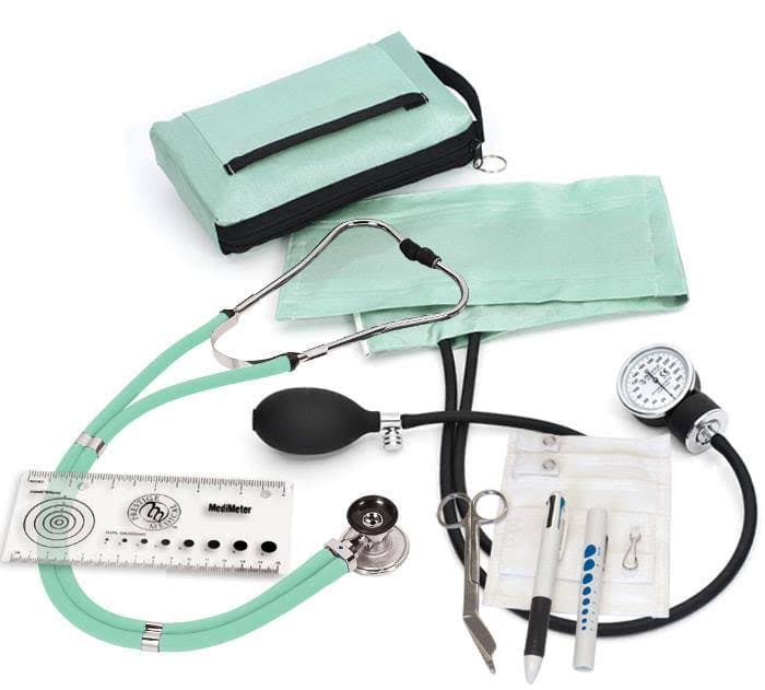 Purple Aneroid Sphygmomanometer Nurse Kit X632