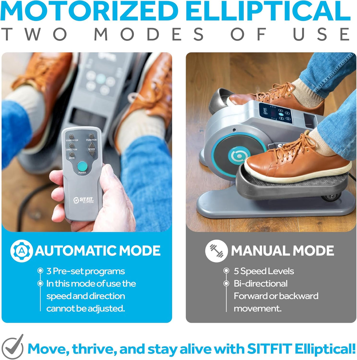 Portable Motorized Pedal Exerciser L4206
