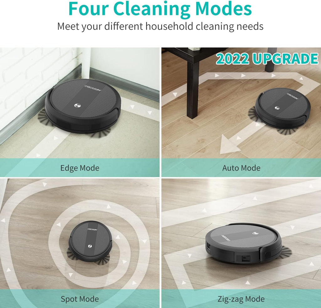 Black Robot Vacuum Cleaner O567