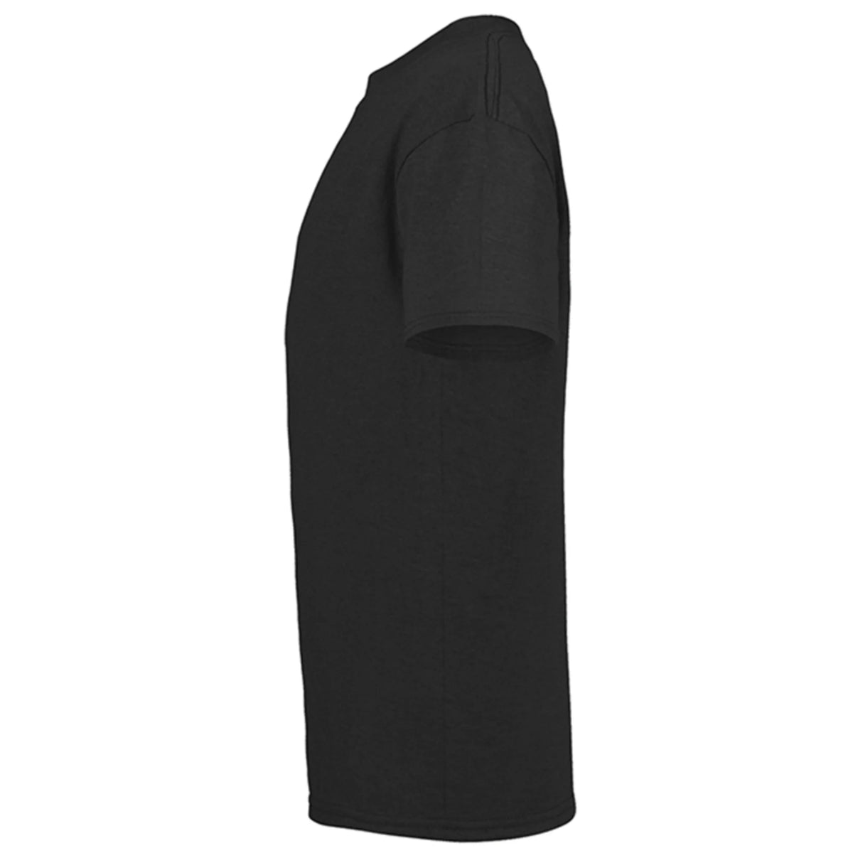 Black Cotton Basketball T-Shirt F8888