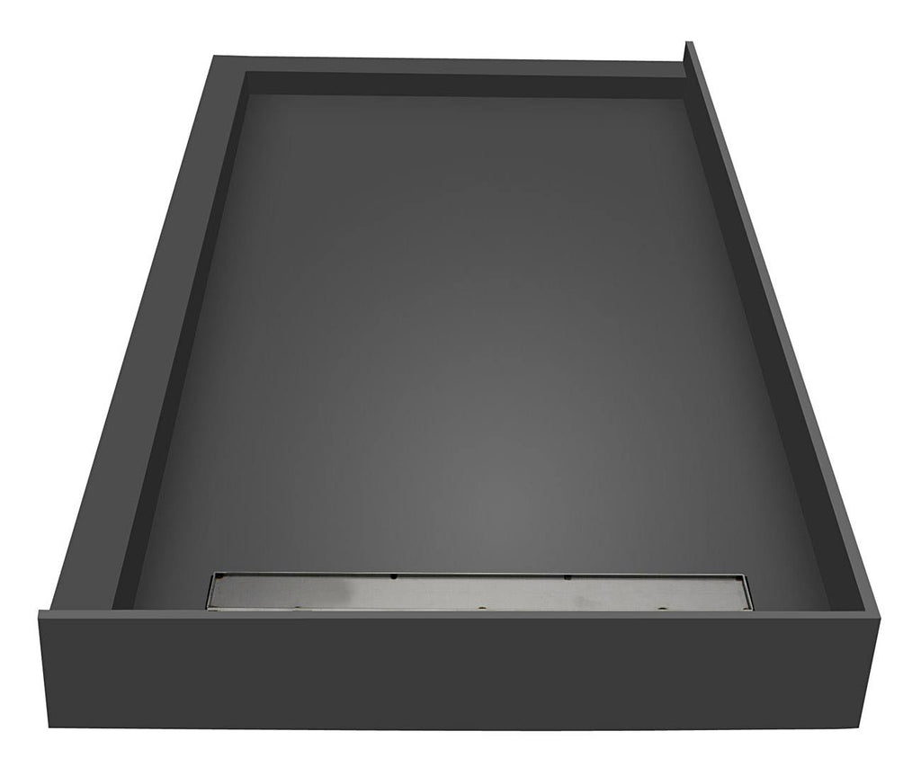 60x22 x 34x22 Double Threshold Shower Base with Drain Top K86785
