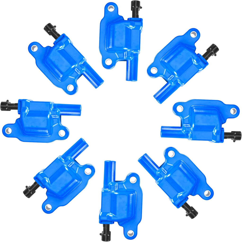 Pack of 8 Ignition Coil Replacement for Chevrolet Cadillac Buick GMC Hummer Saab Pontiac V8 R577806