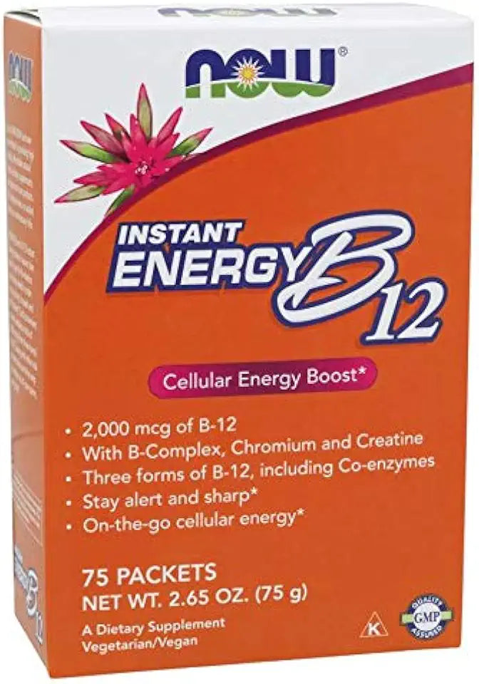 Instant Energy B-12, 75 Packets (Pack of 2) I171014