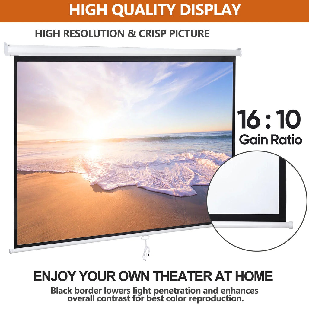 100" Diagonal Portable Projection Screen R3031