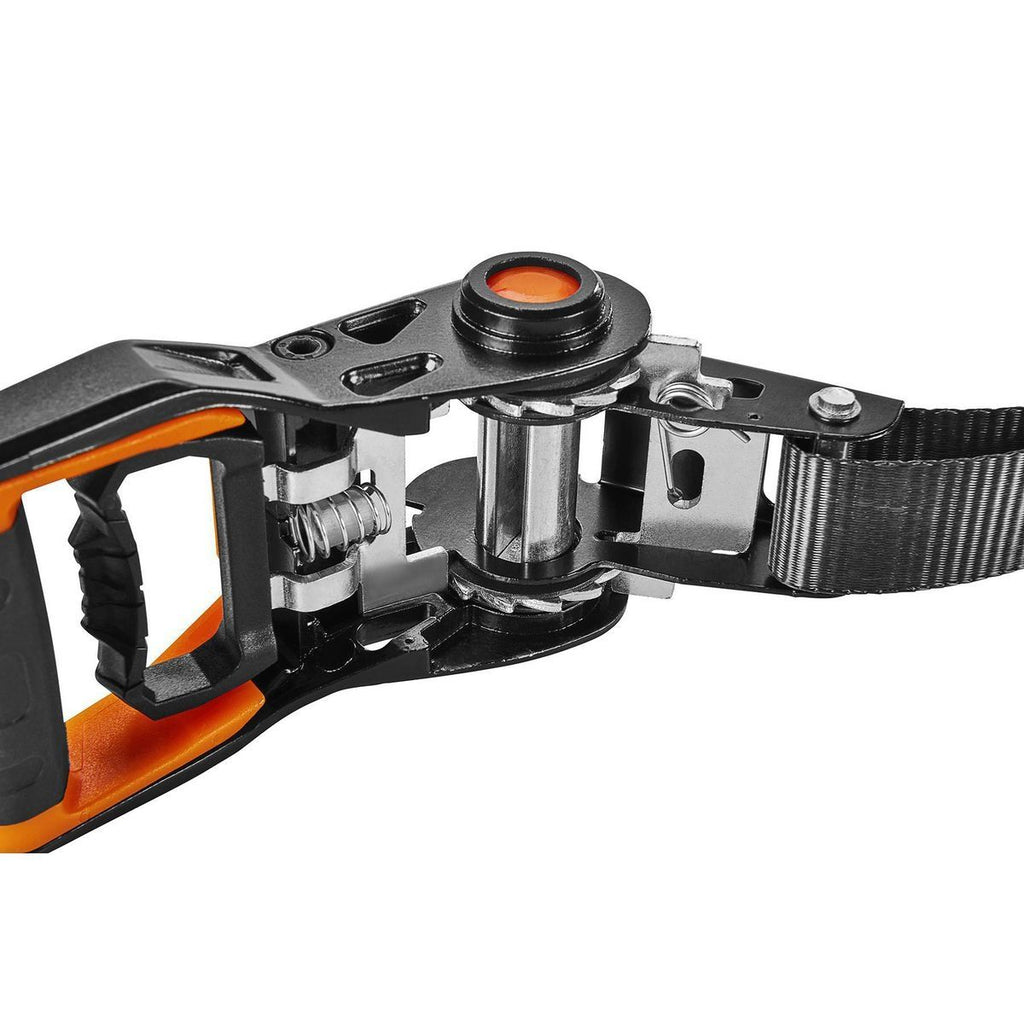 500 lb. Capacity 1 in. x 12 ft. Ratcheting Tie-Downs, 2-Pack Q932574