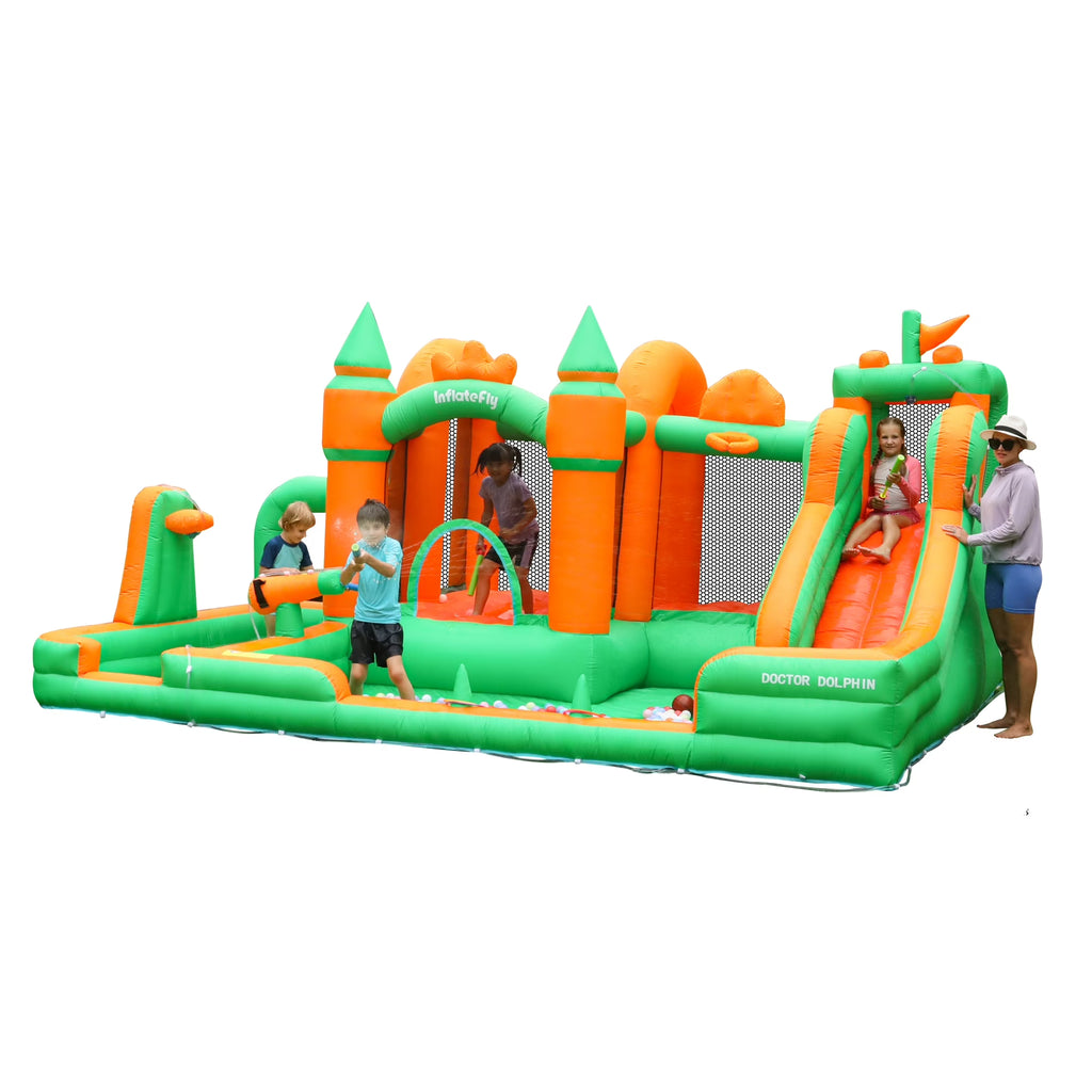 Inflatable Water Slide Bounce House with Blower R3987