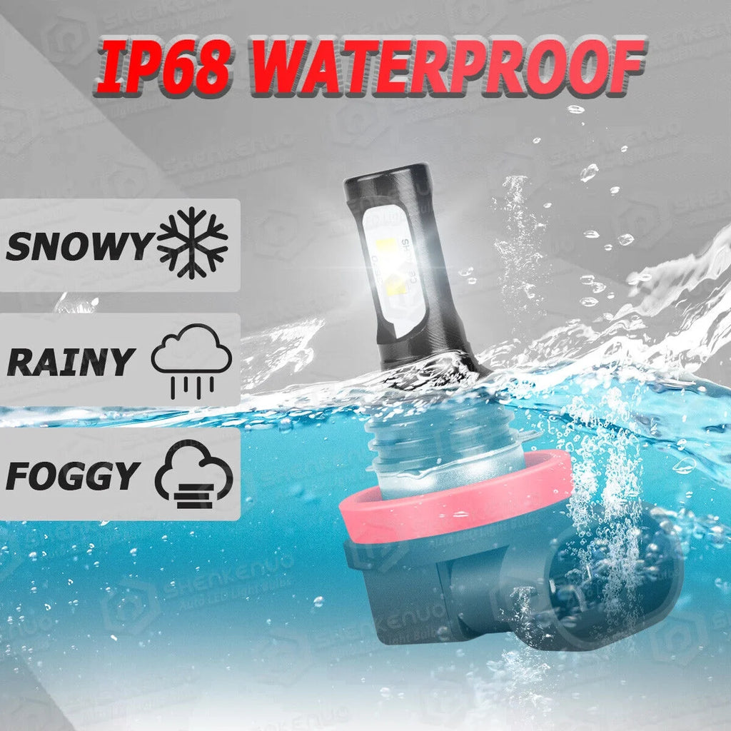 6x LED Headlights Hi/Low Beams + Fog Lights Combo Y927962