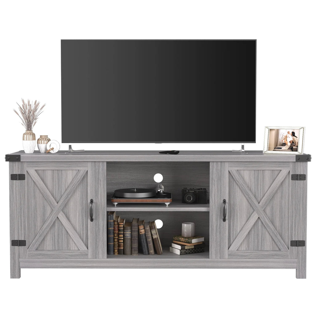 Walnut TV Stand Media Console N21824