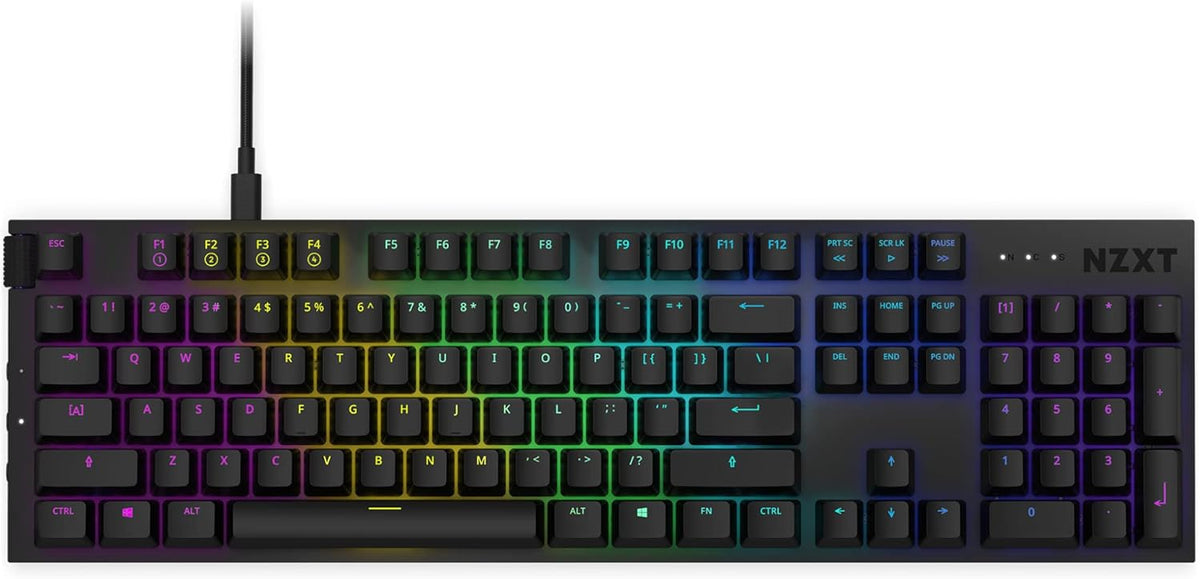 Black Mechanical Keyboard with Hot Swappable Switches G164285