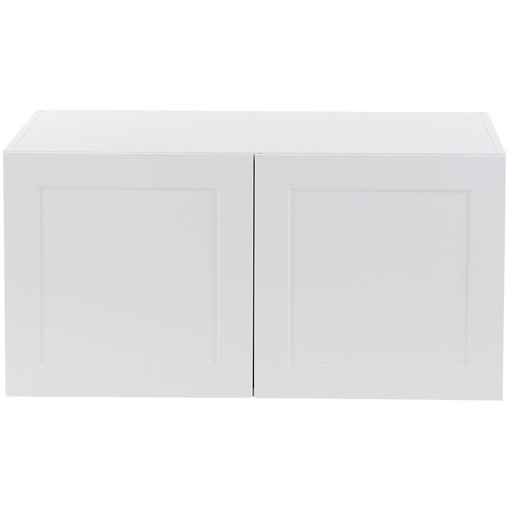 White 2 Door Refrigerator Wall Cabinet Y855519