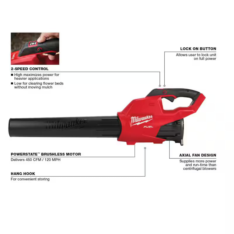 18V Lithium-Ion Brushless Cordless String Trimmer, Blower, and Hedge Trimmer Combo Kit G3870