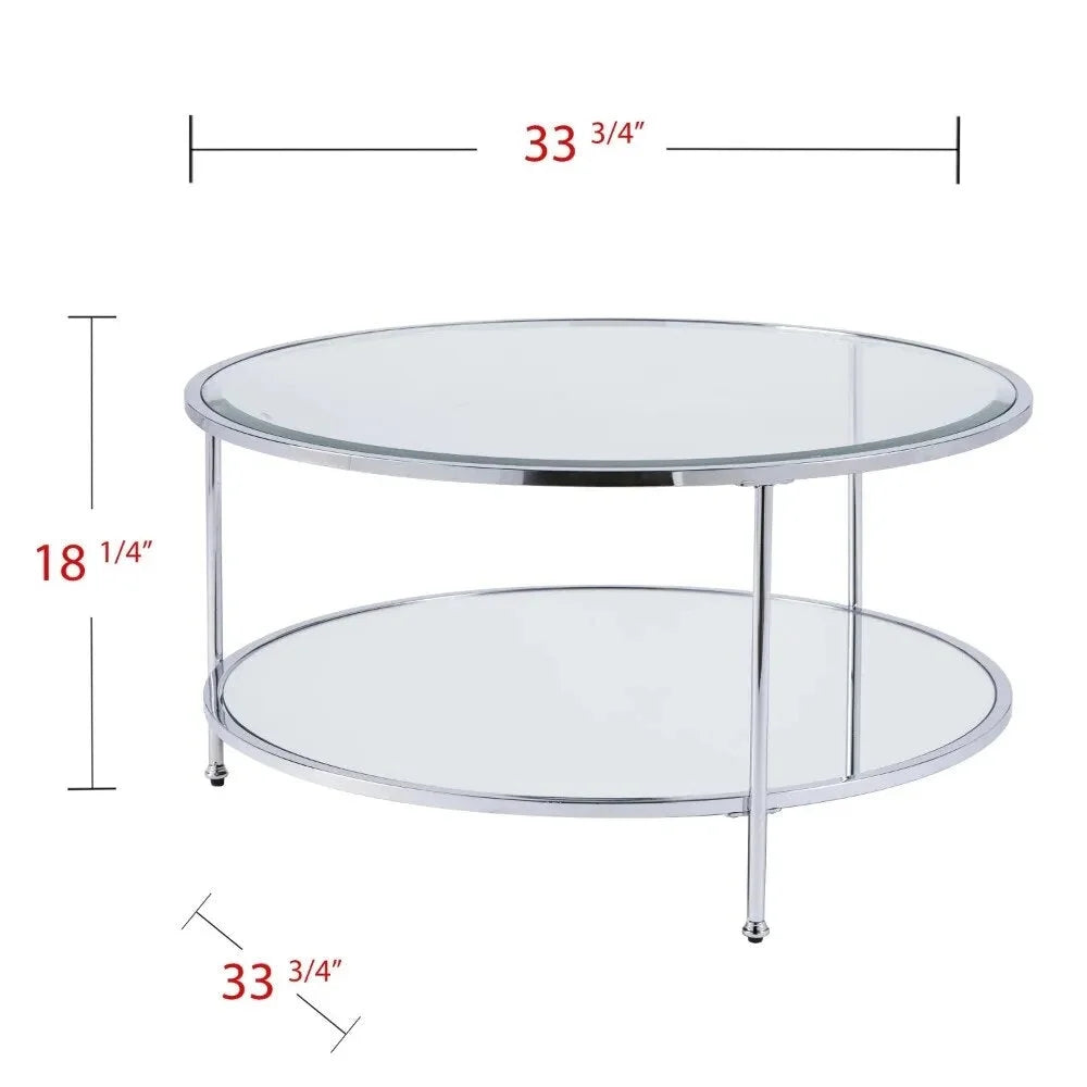 Chrome Coffee Tables O6487