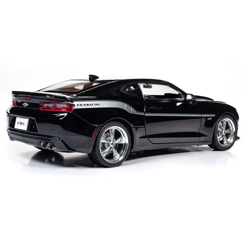 Black Coupe with Silver Stripes R8934