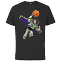 Black Cotton Basketball T-Shirt F8888