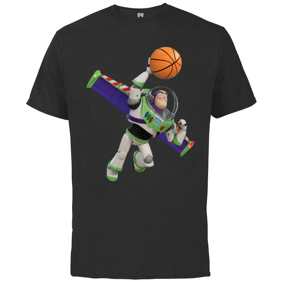 Black Cotton Basketball T-Shirt F8888