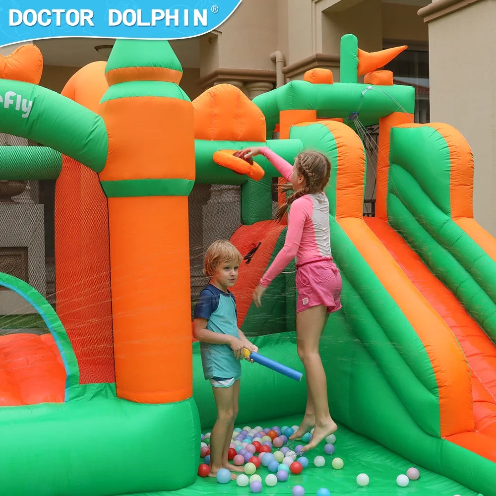 Inflatable Water Slide Bounce House with Blower R3987