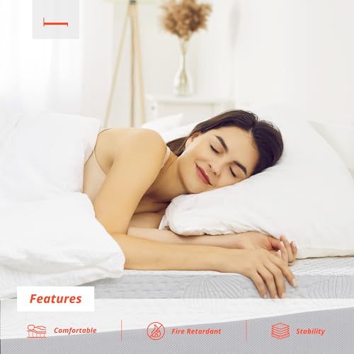 10 Inch Gel Memory Foam Twin Mattress T686