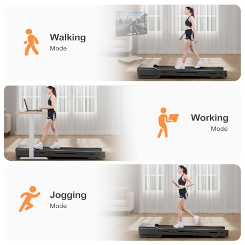 3 in 1 Portable Treadmill with Remote Control LED Display, 2.5 HP R19042