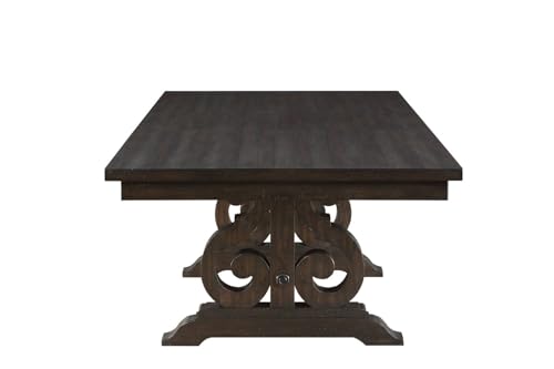 13 Pc Dining Table Set with 10 Side Chairs and 2 Arm Chairs S449
