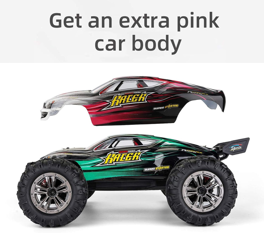 1:16 Scale 4x4 Remote Control Car, 40+ KM/H Waterproof Off-Road RC Truck C122