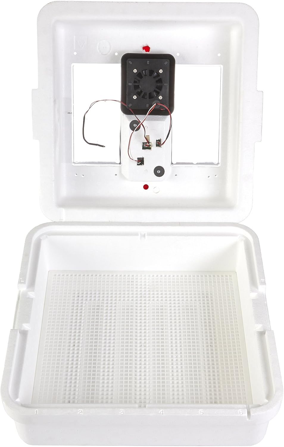 41 Egg Incubator with Fan and Temperature and Humidity Control U6129