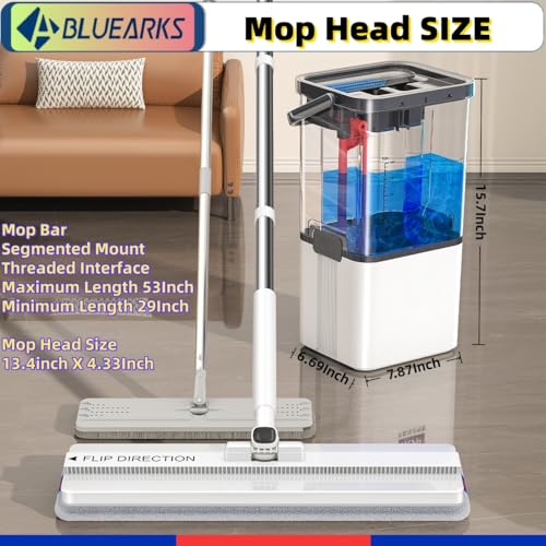 Mop and Bucket Set with Dirty Water Tank C5177