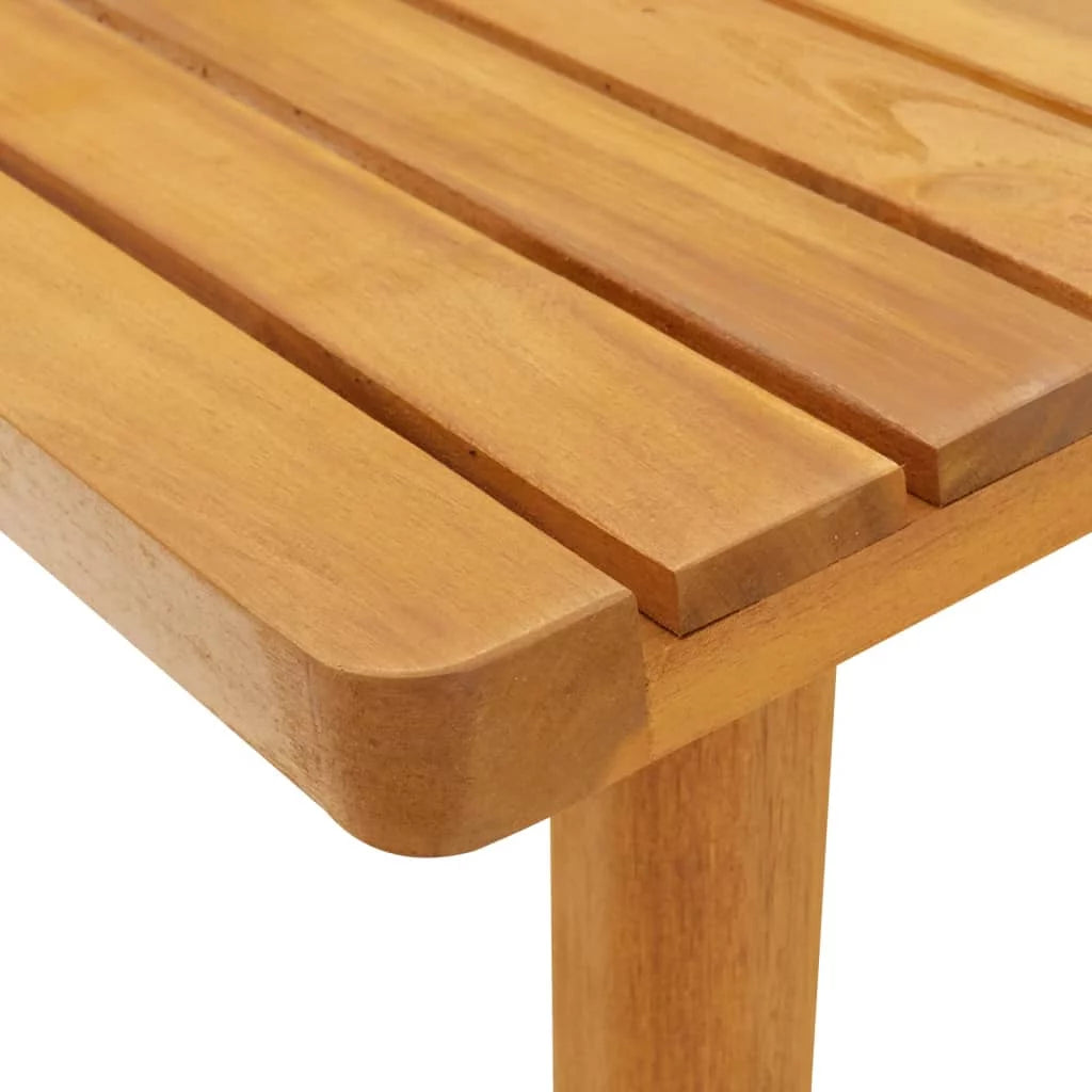 Patio Coffee Table Solid Acacia Wood W589