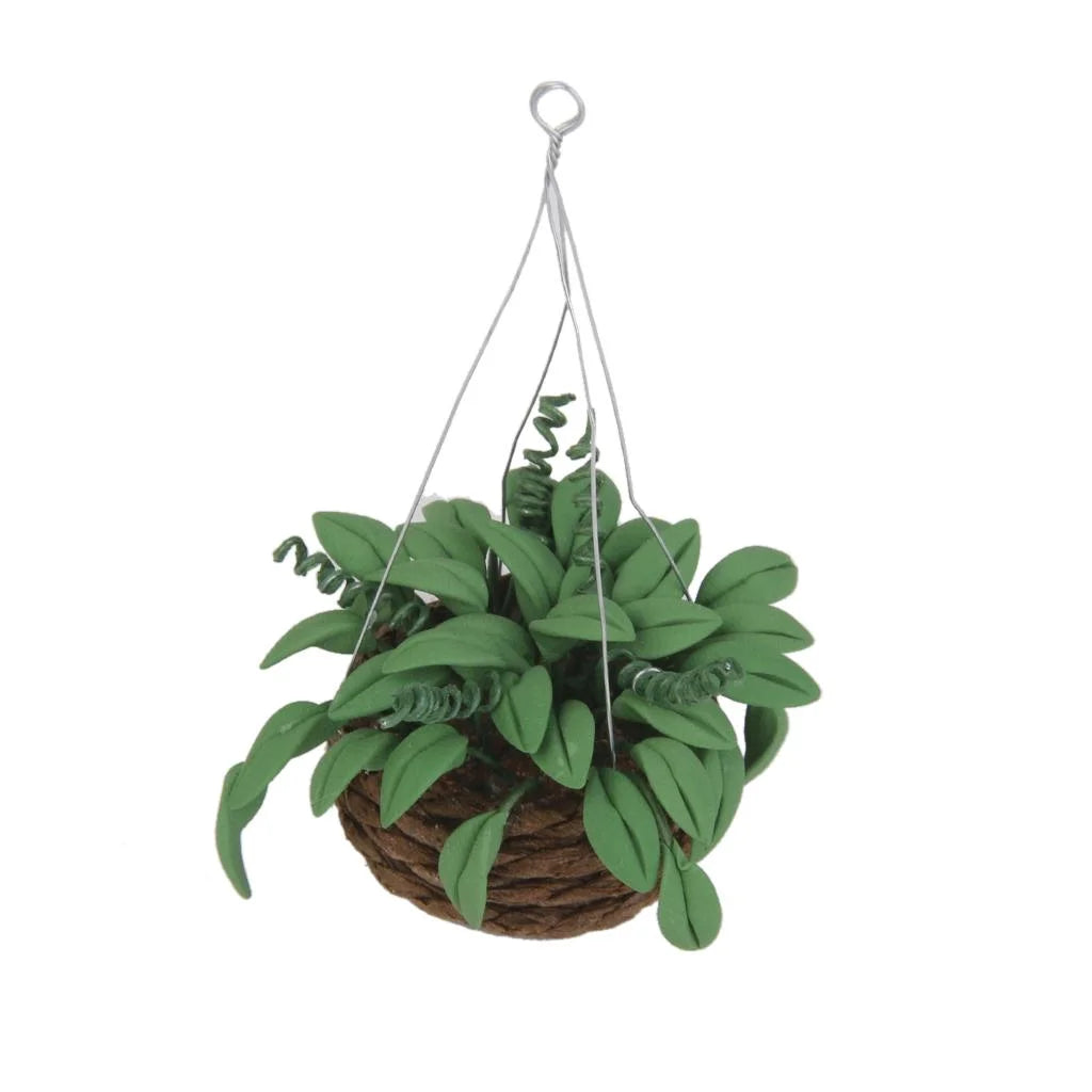 1/12 Scale Dollhouse Miniature Hanging Plants A435761