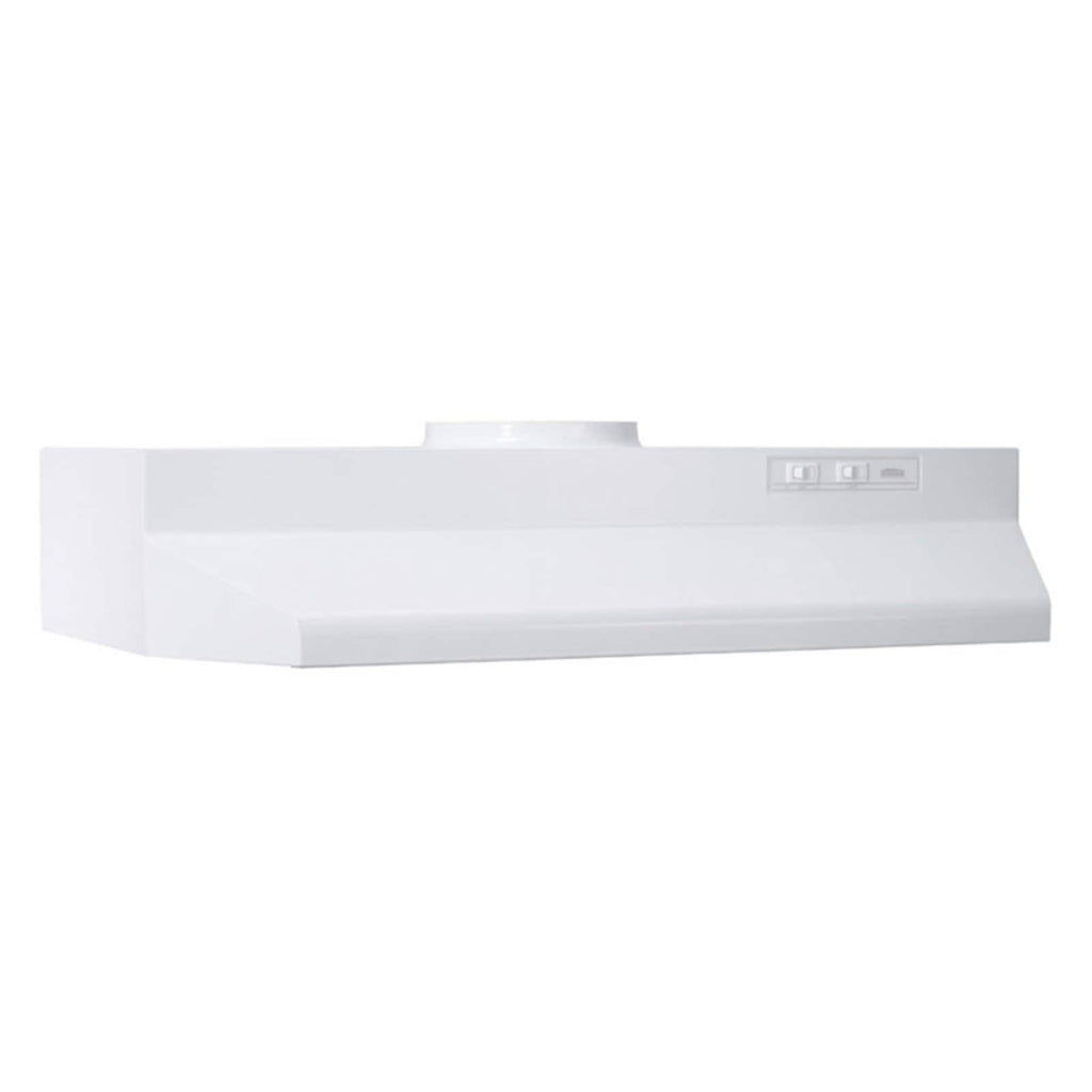 White 30-Inch Under-Cabinet Range Hood E21957