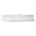White 30-Inch Under-Cabinet Range Hood E21957