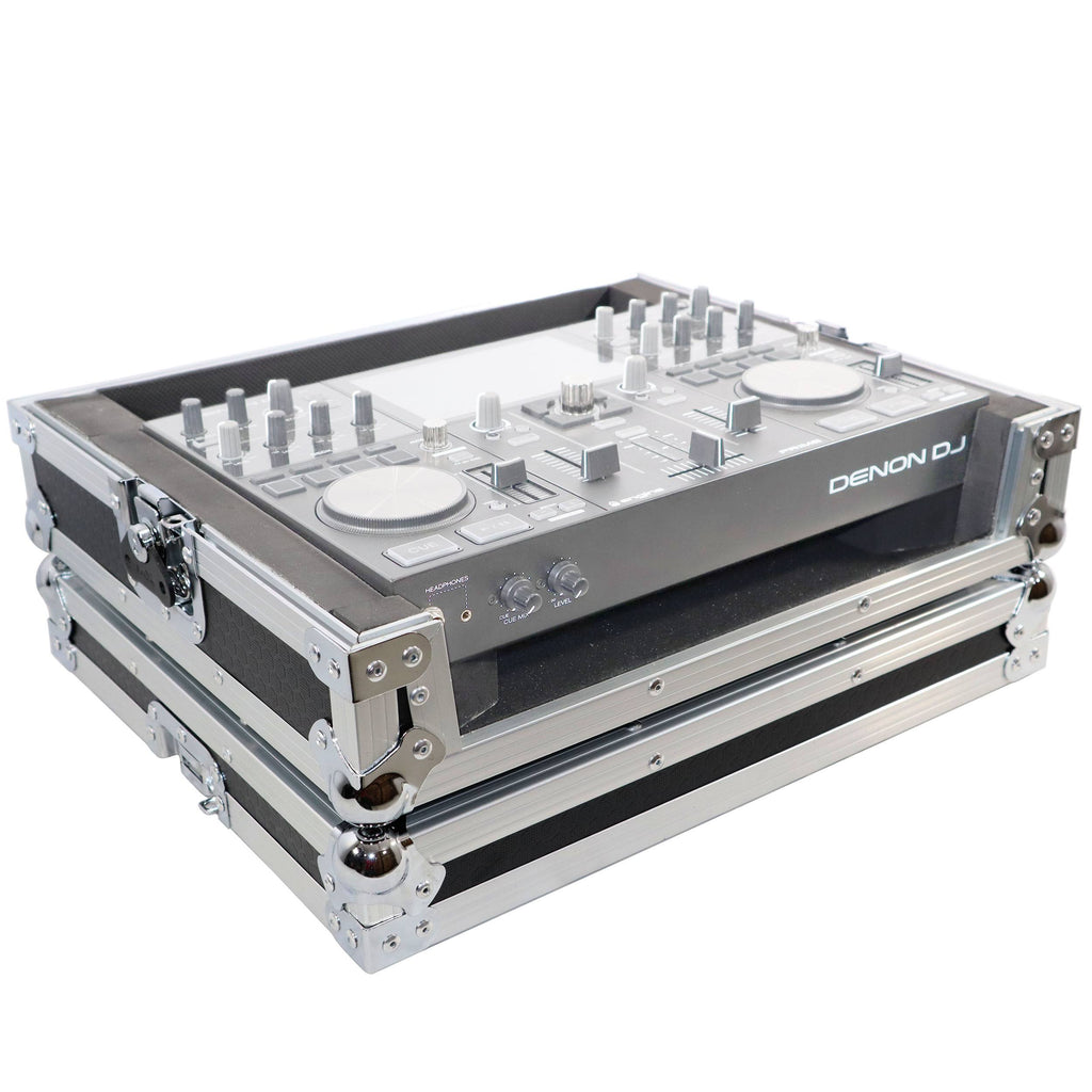 Flight Case for Digital DJ Controller Silver H929