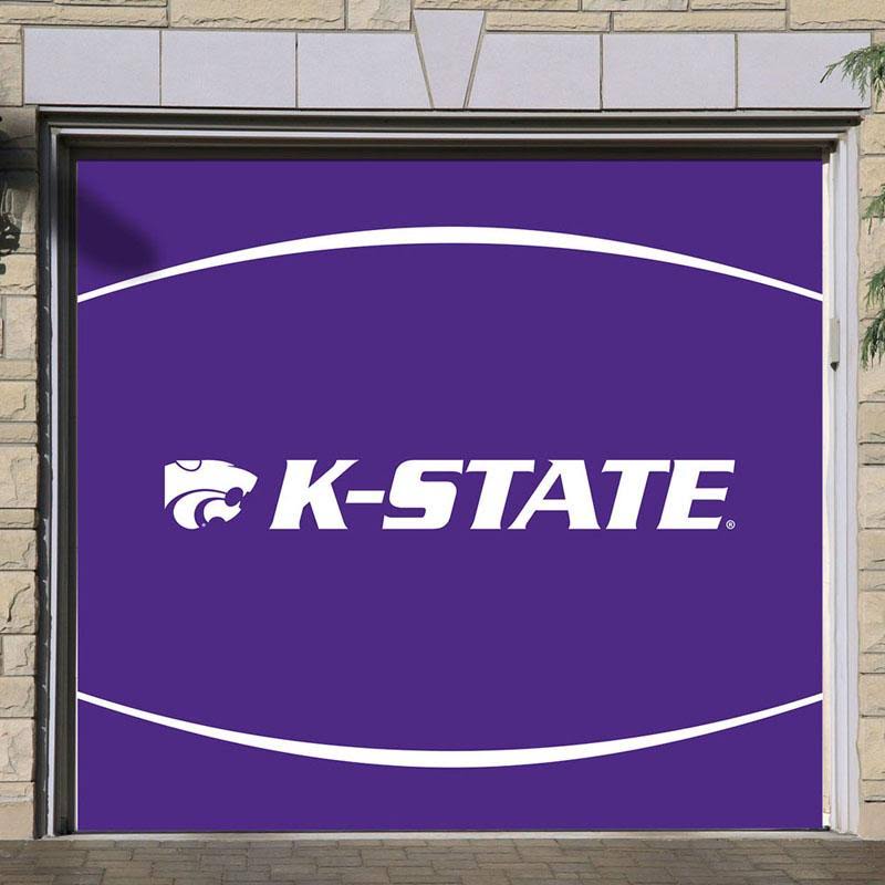 7 x 16 ft. NCAA Double Garage Door Decor H5124