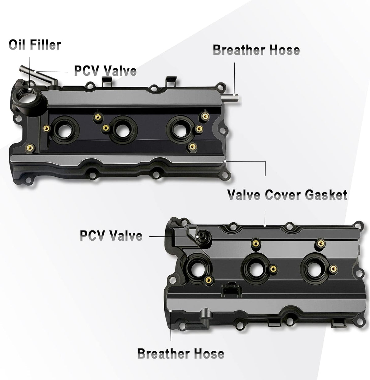 Engine Valve Covers Set of 2 A171