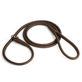 Leather Round Slip Lead N20463