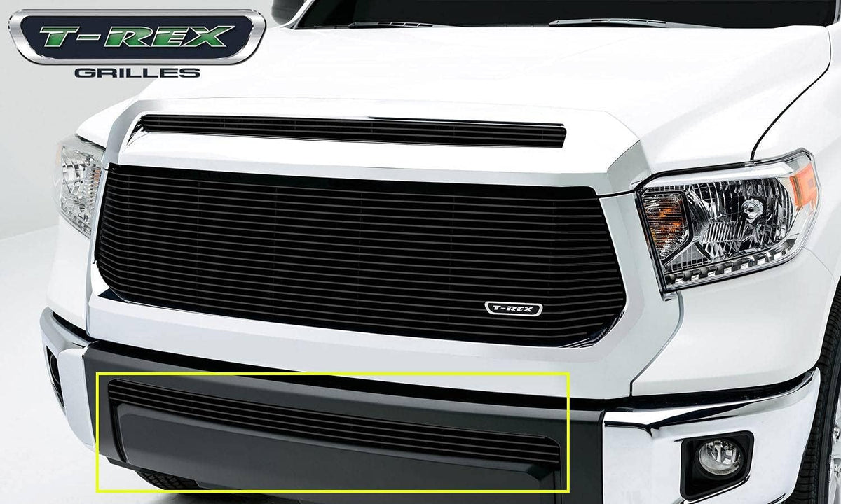 Black Billet Bumper Grille Overlay K73144
