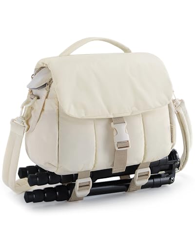Small Camera Bag, DSLR Camera Case, Crossbody Camcorder Bags with Rain Cover S382229