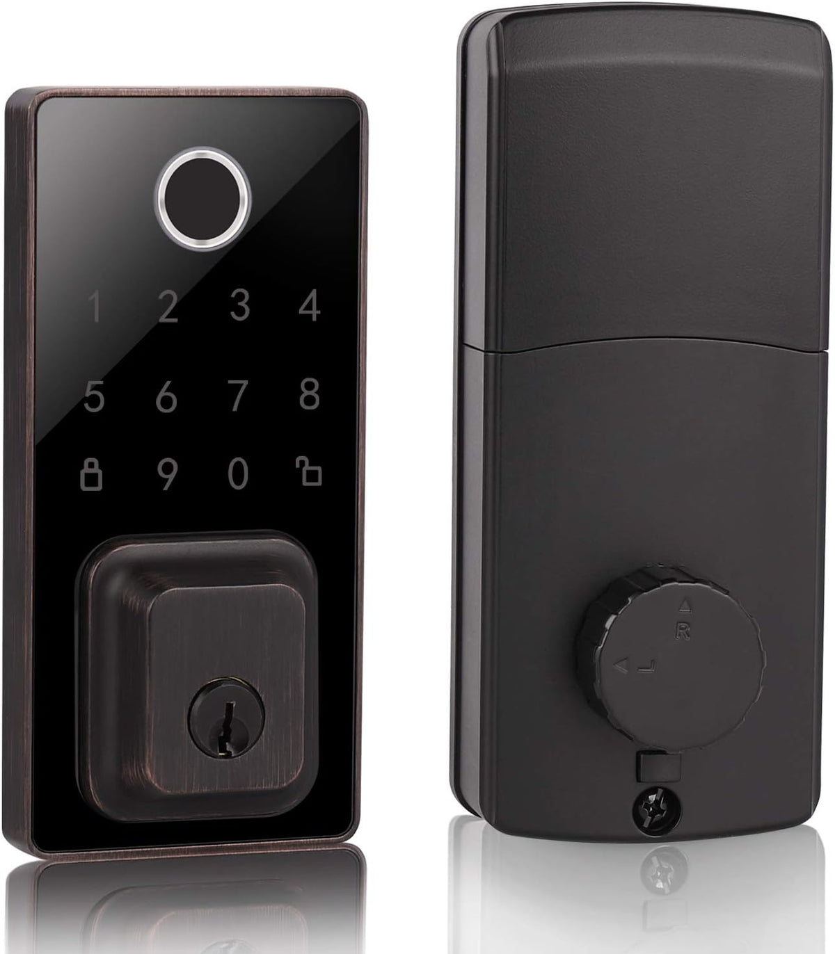 Keyless Entry Electronic Deadbolt Oil Rubbed Bronze Q1701