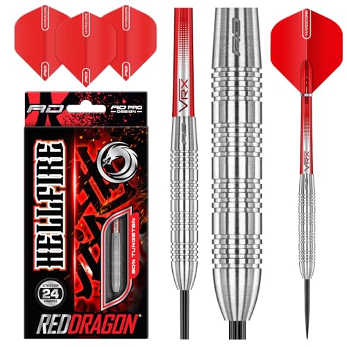 Tungsten Steeltip Darts Set with Flights & Stems Z178