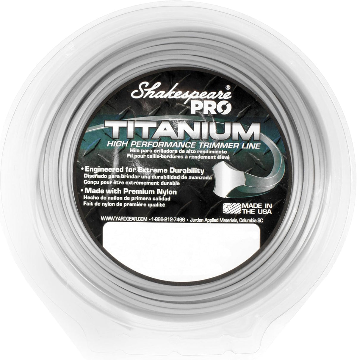 Titanium .095" (2.4mm) 5-Pound Spool, 1,500' Pack of 2 Q8443