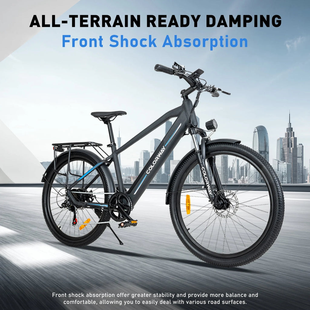 Electric Bike 500W 36V 12Ah Aluminum Alloy 7 Speed T536