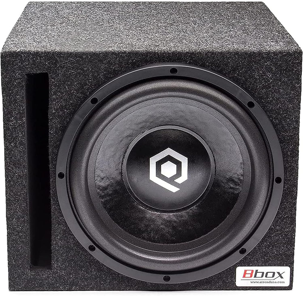 Single 10" Vented Carpeted Subwoofer Enclosure K666