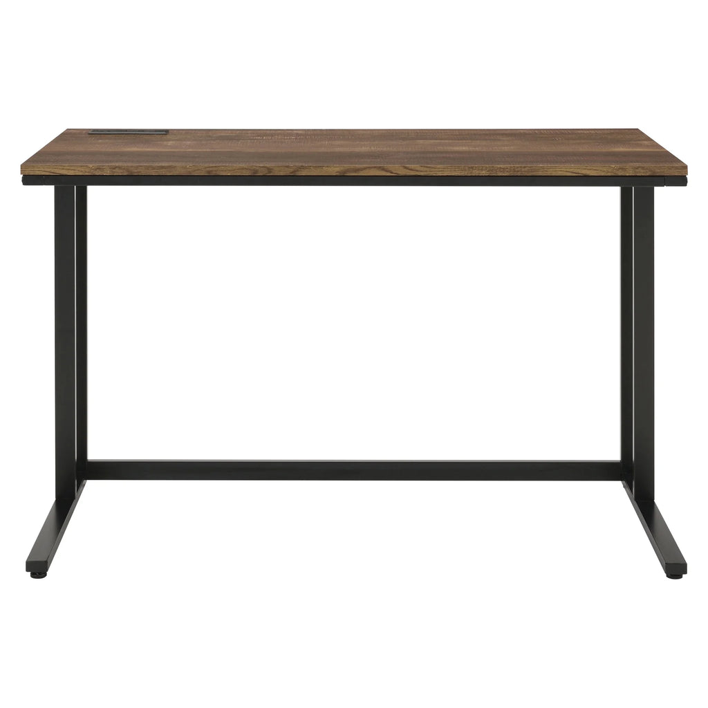 Walnut and Black Writing Desk B484227
