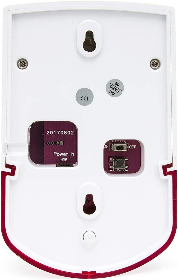 Panic Alarm Button Siren with Light and 4 Emergency Button K442