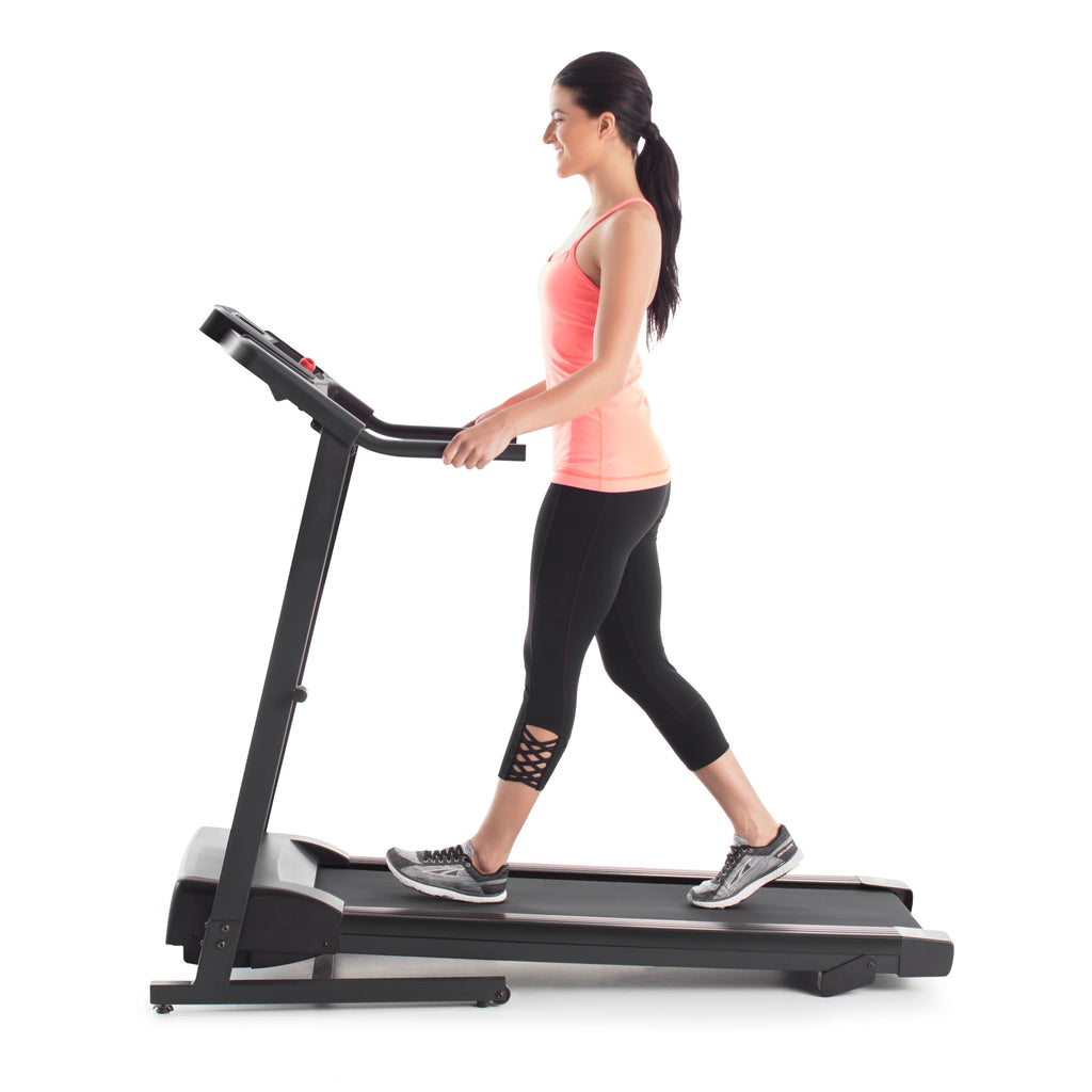 Folding Treadmill with 8 MPH QuickSpeed Controls Y153