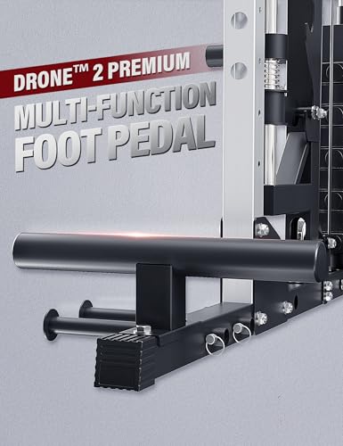 All-in-One Home Gym Squat Rack with Aluminum Pulley Set F703469