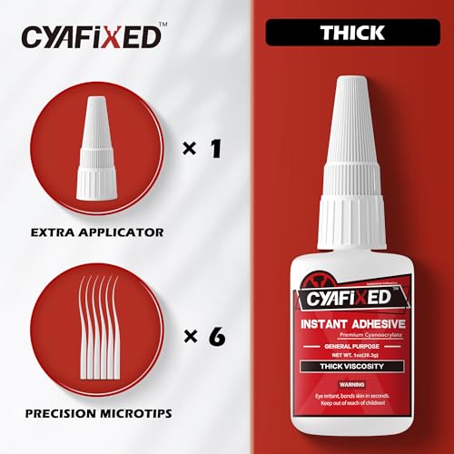 4 oz. Thick Viscosity CA Glue R845664